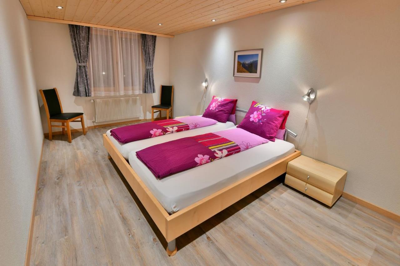 Ferienwohnung Alpengluehen Grindelwald Esterno foto